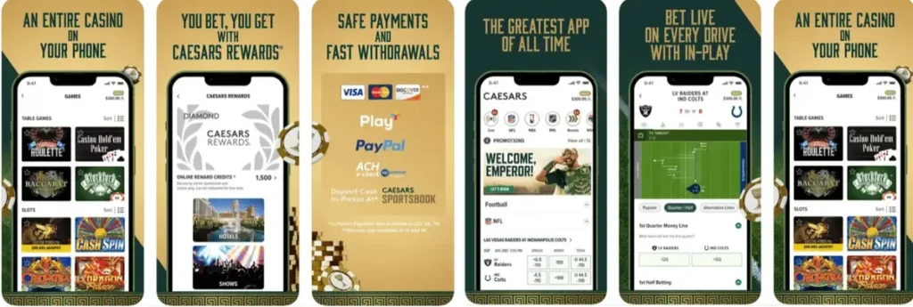Caesars Sportsbook App Review