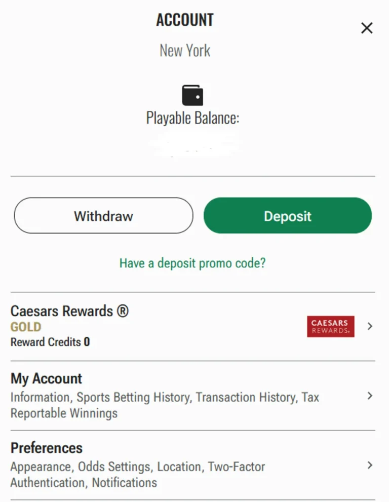 How to Claim Caesars Promo Code