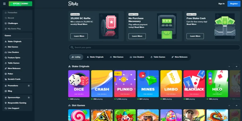 Stake.us Casino