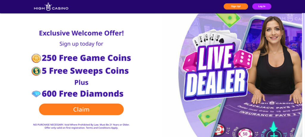 High 5 Casino No Deposit Bonus