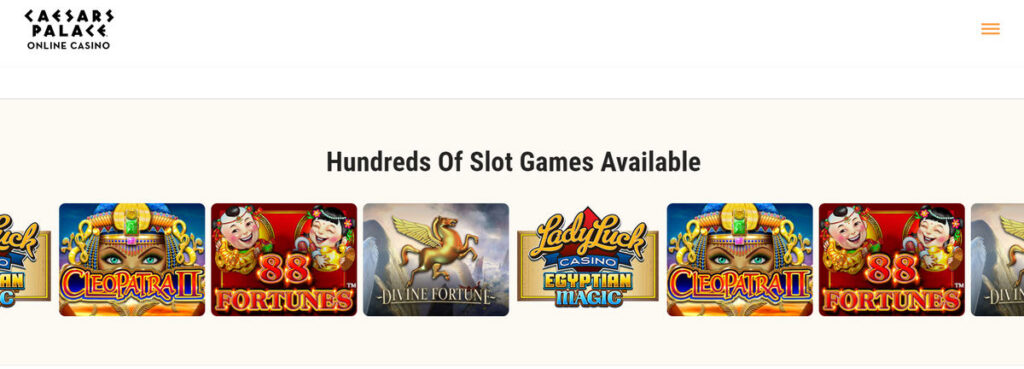 Caesars Online Casino No Deposit Promo Code