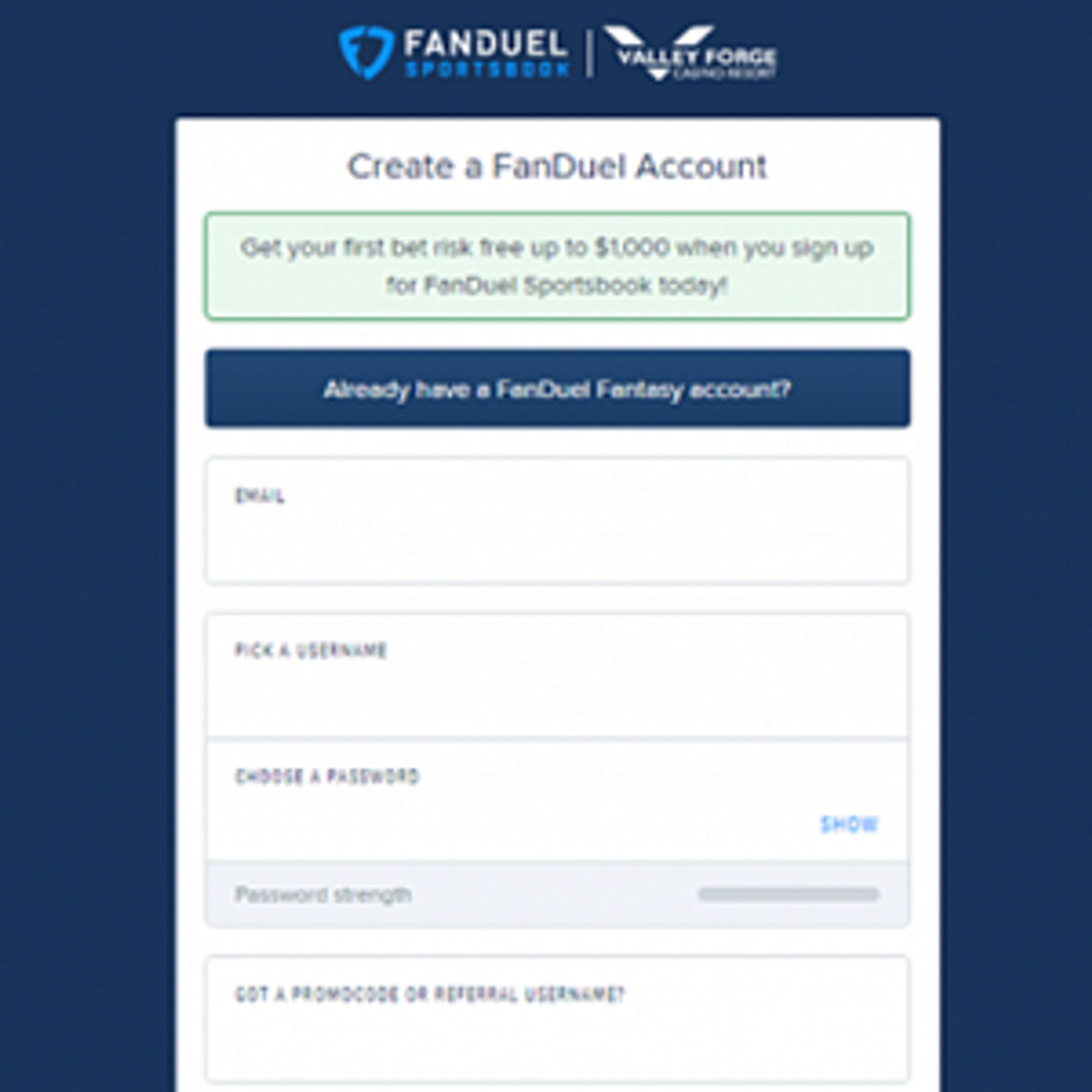 Bet $5 Win $200 FanDuel Promo