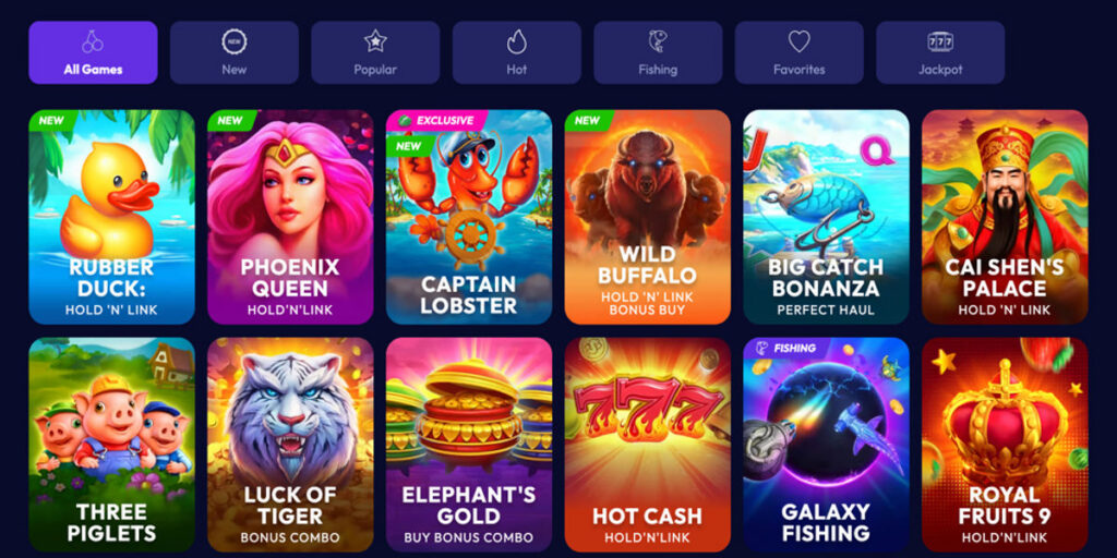 Funrize Casino games