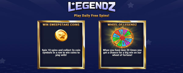 Legendz Casino Promotions