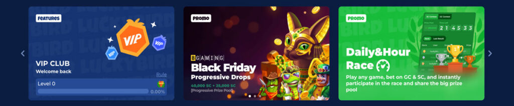 LuckyBird.io Casino Promotions