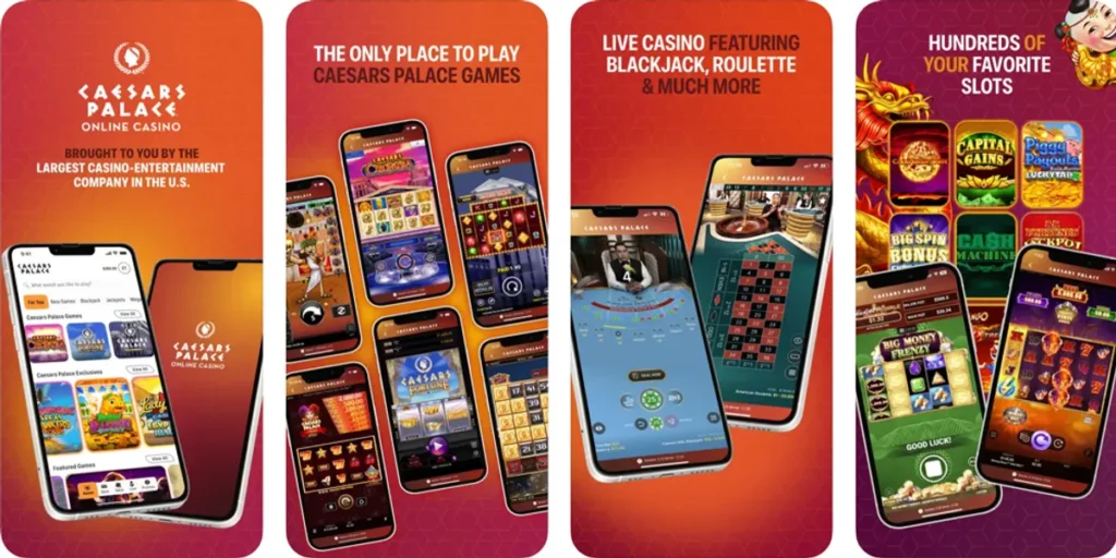 Caesars Casino App review.