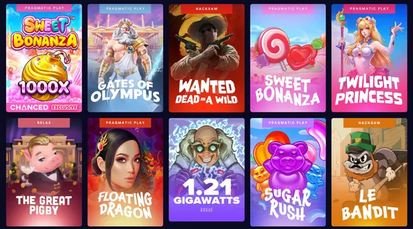 Chanced Casino Slots review
