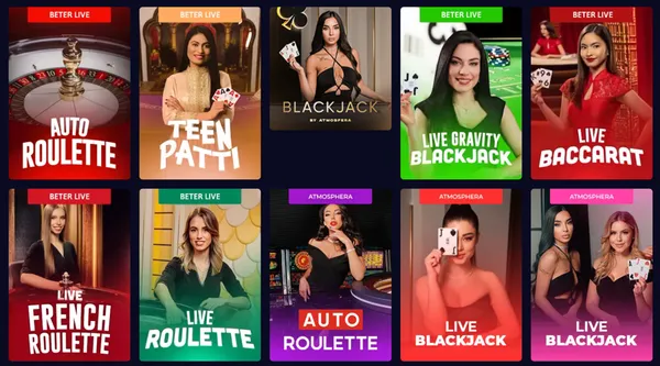 Chanced Casino review live dealer