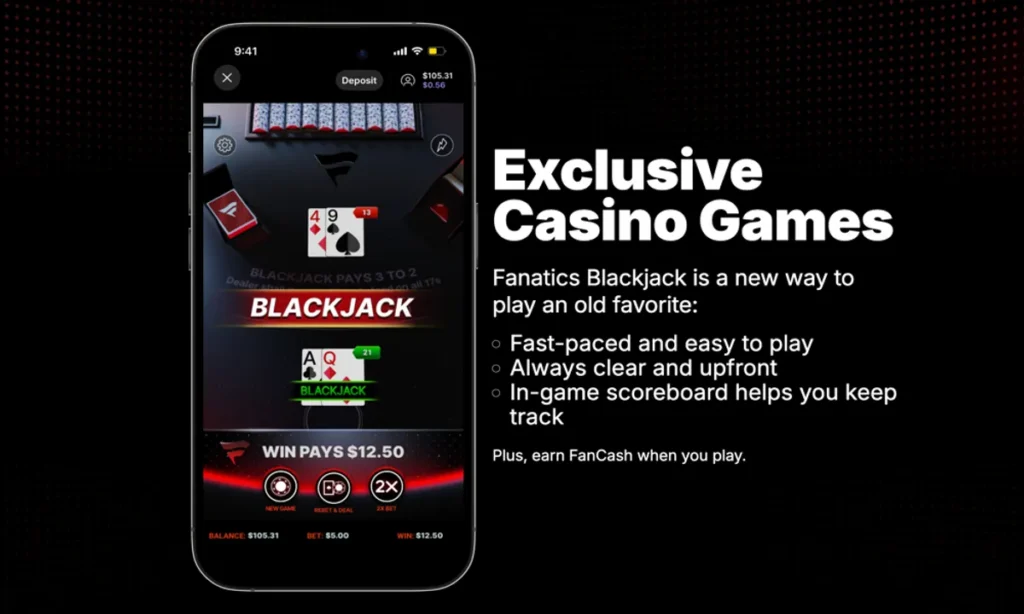 Fanatics Casino Games review