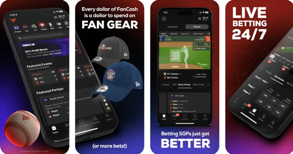 Fanatics Casino app review.