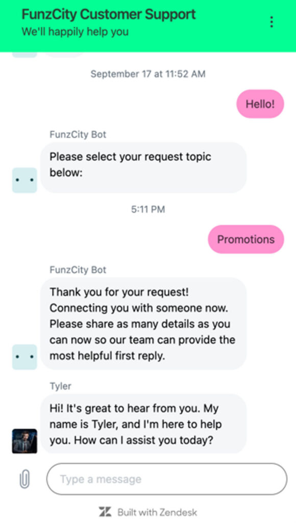 Funzcity Customer Support