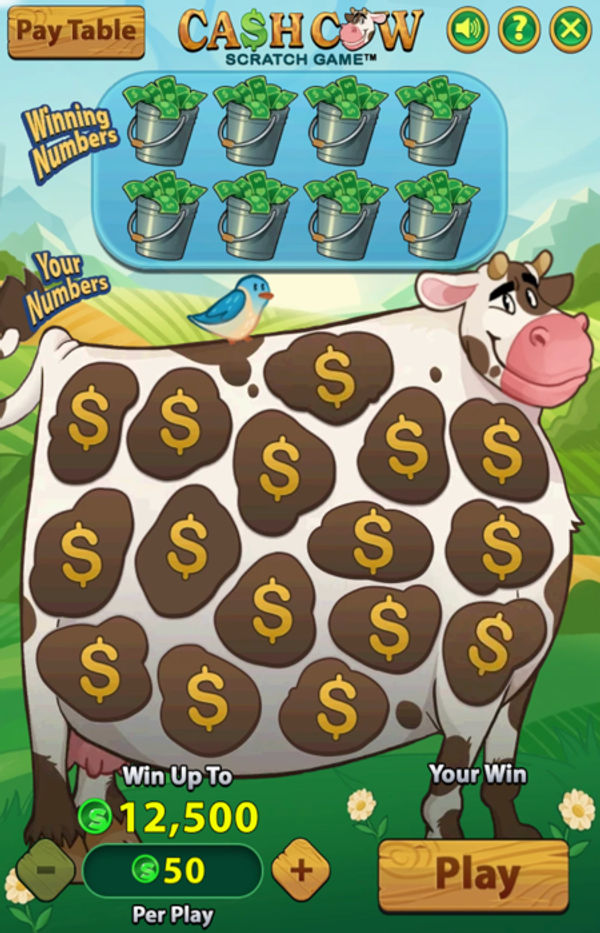 Golden Hearts Casino Scratch cards