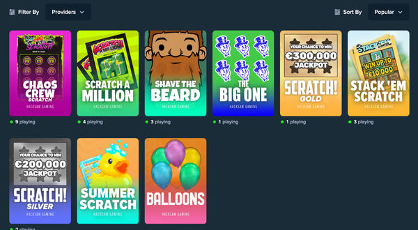 Stake.us Casino Games Review