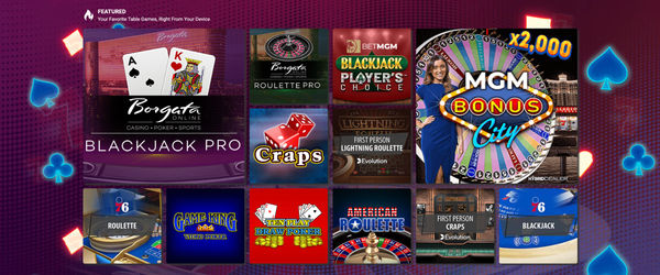 Borgata Casino Games review