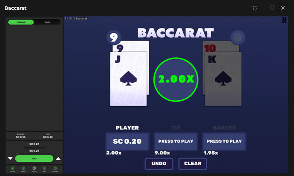 Clubs Casino Table Games Review 