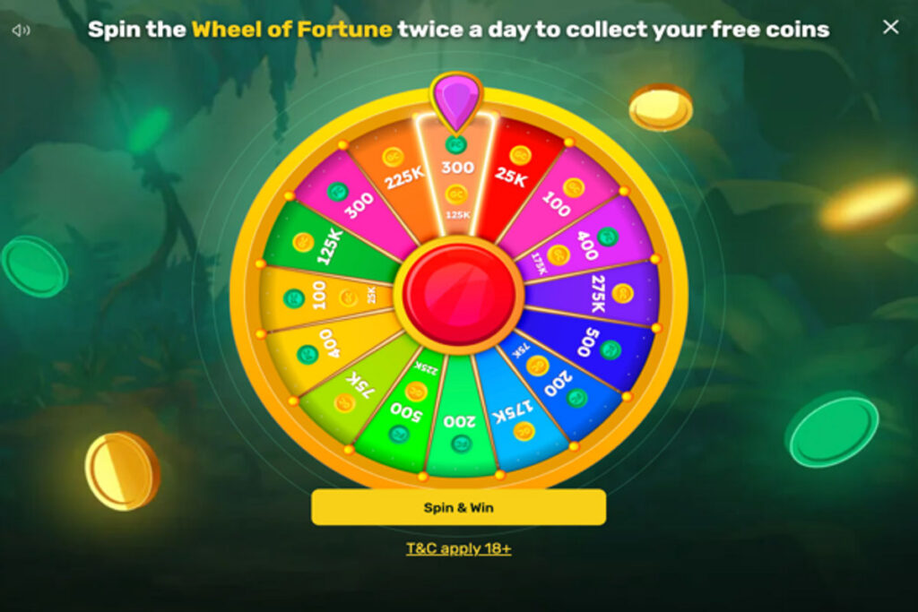 Fortune Wheelz Casino Promos
