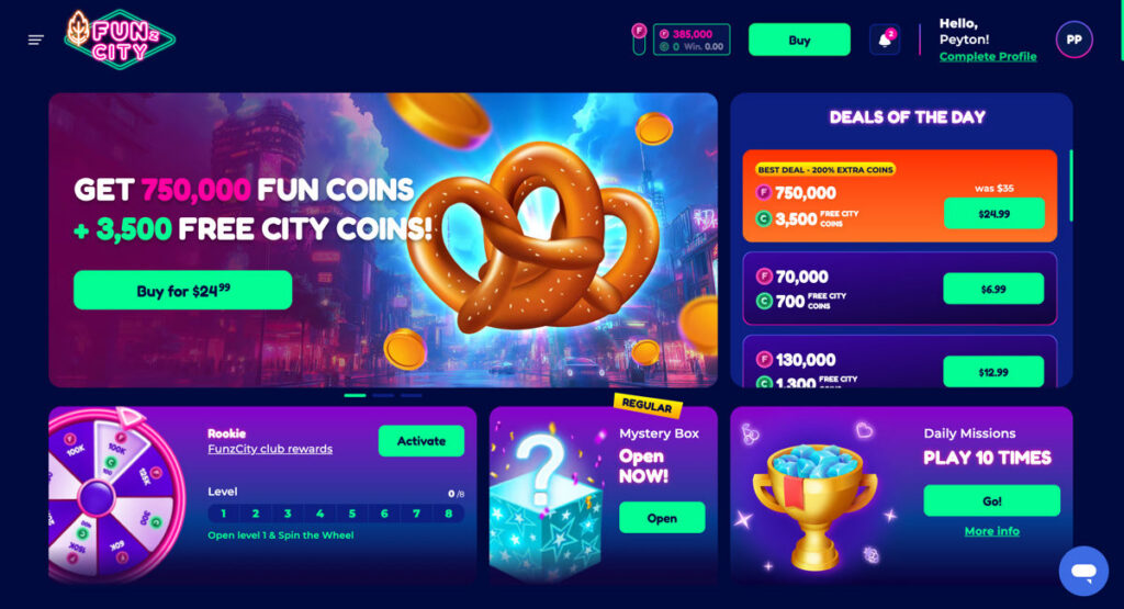 FunzCity Casino App Review