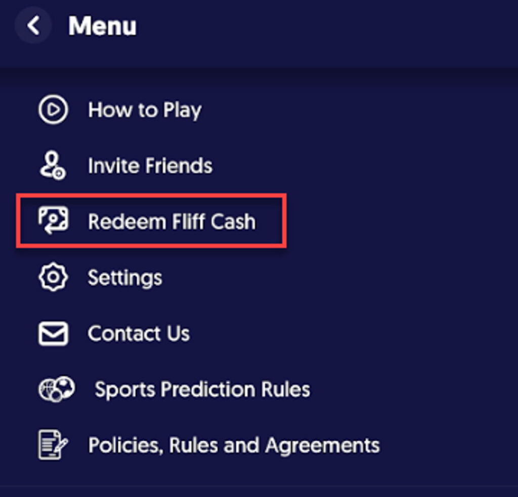 How To Cash Out Money on Fliff