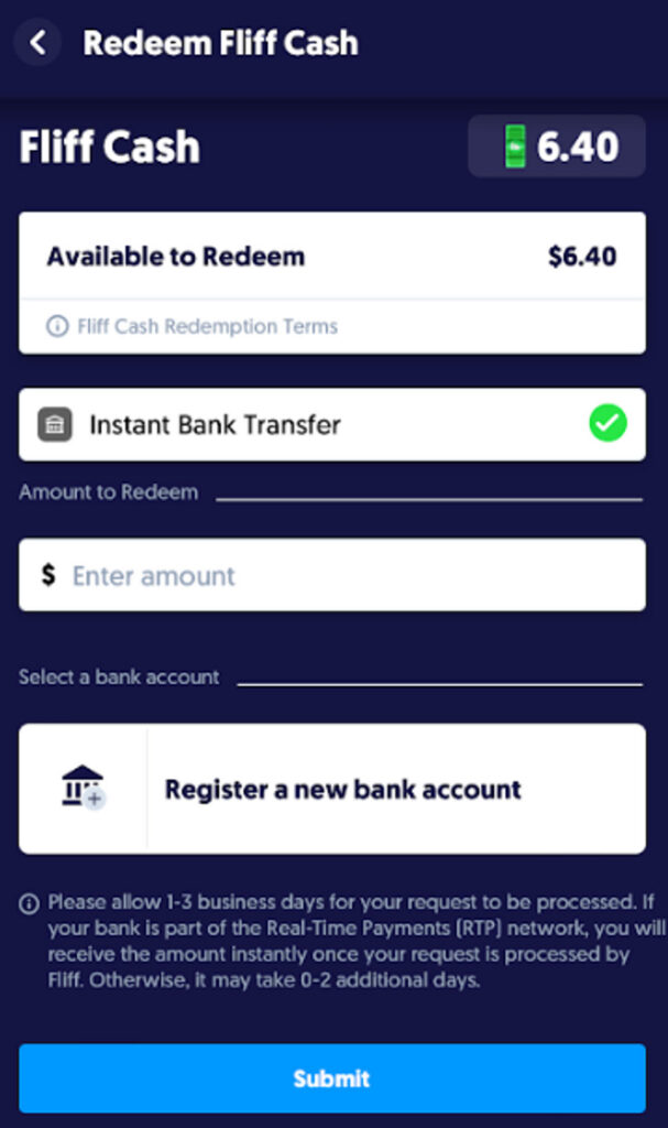 How To Cash Out Money on Fliff