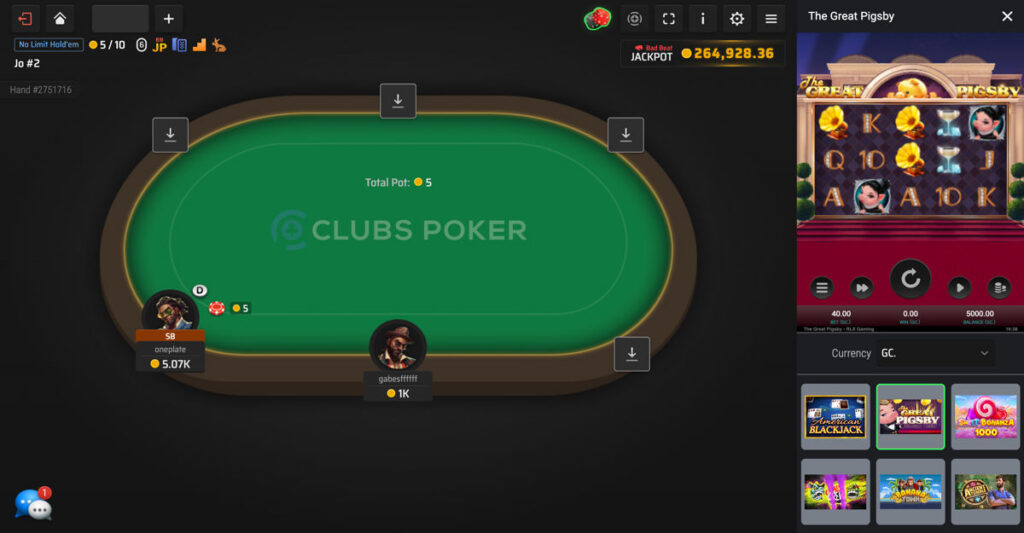 Clubs Poker Games Review